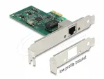 Delock 89943 v&otilde;rgukaart, 1x RJ45, Gigabit LAN, PCIe