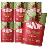 CARNILOVE koerakonservid pardiliha ja faasaniga, 6 x 400 g