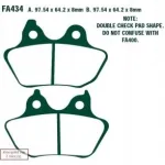Piduriklotsid EBC Brakes FA434V