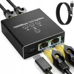 Ethernet v&otilde;rgujagaja, 3x RJ45 porti, 1 Gb/s
