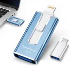 256 GB 4-&uuml;hes USB m&auml;lupulk: USB 3.0, USB-C, Lightning, iOS telefonidele