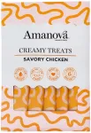 Amanova kreemjad kasside maiused kanaga, 6 x 15 g