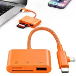 Type C TF SD USB C kaardilugeja arvutile ja telefonile
