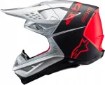 Motokrossi kiiver ALPINESTARS Supertech M10, oranž, M suurus