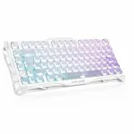 Juhtmevaba mehaaniline m&auml;nguklaviatuur 75% CRYSTAL AURORA