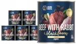 Koerte konservid noortele koertele BERRY LINE veise- ja j&auml;neselihaga, John Dog, 6 x 800 g