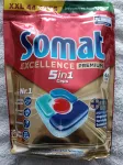 N&otilde;udepesukapslid SOMAT Excellence Premium 5in1, 44 tk, 818,4 g, Saksamaa