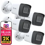 V&auml;litingimuste IP-kamera HiLook IPCAM-B4-P, 4MP, 4x optiline suum, PoE