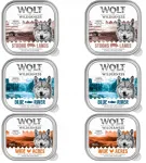 Koerakonservid WOLF OF WILDERNESS, mitmes maitses, kruubivabad, 6 x 150 g