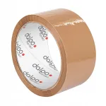 Pruun kuumliimitav kleepuv pakketeip, 48 mm x 54 m, 6 tk