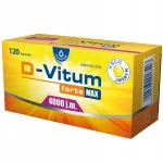 Vitamiin D-Vitum Forte Max 4000 IU, 120 kapslit