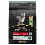 PRO PLAN kuivtoit keskmise suurusega tundlikele kutsikatele lambalihaga, 3 kg