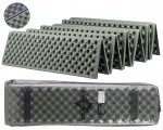 Kokkuklapitav matkamatk DOMINATOR, 180x59x2 cm, oliivroheline