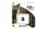 KINGSTON 256 GB C10 UHS-3 V30 A2 MicroSDXC m&auml;lukaart 170MB/s