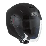 Avatud mootorratta kiiver AGV K5 Jet, matt must, suurus XS