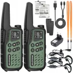 Raadio BAOFENG BF-25E USB-C, taskulambi ja pika levialaga alamkanaliga