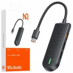 Adapter MCDODO USB-C, 3 USB, SD ja TF pesaga