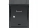 Postkast VOREL, 285 x 200 x 60 mm, grafiidi v&auml;rvusega