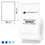 Niimbot B1/B4/B21/B3S/B31 termom&auml;rgis kleebised, 40x60 mm