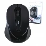 Juhtmevaba optiline hiir, 1600 DPI, must, USB