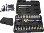V&otilde;tmekomplekt 1/4", 38 tk, HEX, TORX, pikendaja, k&auml;epide