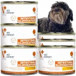 VET EXPERT INTESTINAL ELIMINATION LOW FAT konserveeritud koeratoit, 6 x 200 g, seedimisele