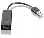 Lenovo 03X6840 USB 2.0 kuni RJ-45 adapter, must