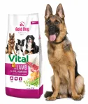 Kuiv koeratoit Gold Dog Vital, 12 kg, lambalihaga, riisi ja k&ouml;&ouml;giviljadega