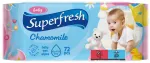 Beebidele m&otilde;eldud Superfresh niisked n&auml;tsud rukkilille&otilde;itega, 72 tk