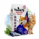Kuiv kassitoit THANK'Q Advanced Special kala ja k&ouml;&ouml;giviljadega, 4 kg