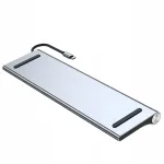 12in1 USB-C 3.0 dokipunkt, HDMI 4K, RJ45, SD00PD04