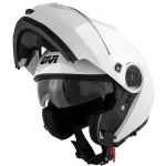 Mootorrattakiiver GIVI X20 EXPEDITION Jaw Blend, valge, XS