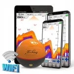DEEPER WiFi 100M juhtmevaba kalakala WiFi andur, &uuml;hilduv Androidiga