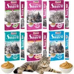 Benek Creamy Snack vedel kassimaius, segatud maitsetega, 24 x 15 g