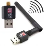 Traadita v&otilde;rguadapter N150, WiFi, USB, 150 Mbps, 2,4 GHz antenniga