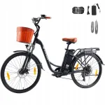 Elektriline jalgratas TTGO YY-26ST, 26", 250W, 36V 14.5Ah, kuni 25 km/h, must