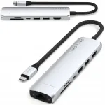 USB-C hub SATECHI 7in1: 2&times; USB-A, USB-C PD, HDMI, Ethernet, MicroSD/SD kaardilugeja