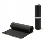 Joogamatt treeninguks, must, 0,65 cm paksune