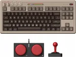 Mehaaniline klaviatuur 8BitDo RETRO C64 juhtkangiga ja suurte klahvidega
