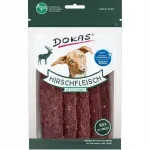 Dokas kuivatatud p&otilde;draliha ribad koertele, 60 g, 86% liha