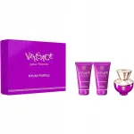 L&otilde;hnakomplekt Versace Dylan Purple: parf&uuml;&uuml;mivesi 50 ml, du&scaron;igeel 50 ml, kehakreem