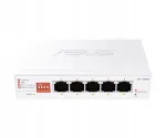 V&otilde;rgul&uuml;liti ASUS QG-U1050, 5 x 100/1000/2500 Mb/s, 16K MAC, valge
