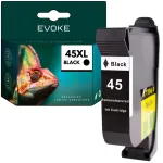 HP 45 must tindikassett, 40 ml, 790 lehek&uuml;lge, 51645AE