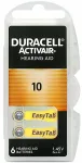 Kuuldeaparaadi patarei DURACELL PR70 1,45V, 10 tk