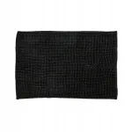 Vannimatt Bisk Chenille, 60 x 40 cm, must