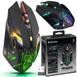 Juhtmevaba m&auml;nguhiir Defender Trigger, 3200 DPI, LED, laetav aku