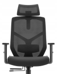 Ergonoomiline b&uuml;rootool Hell's Chair HC-1052, must, kangas