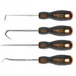 Konksude komplekt 4 tk 150 mm CR-V TPR ergonoomilised NEO TOOLS 04-231