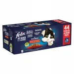 Felix Fantastic m&auml;rg kassitoit maal&auml;hedastes maitsetes želatiinis 44x85g