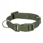 Koera kaelarihm Trixie Premium, oliivrohelise v&auml;rvusega, XS-S, 22&ndash;35 cm, 10 mm